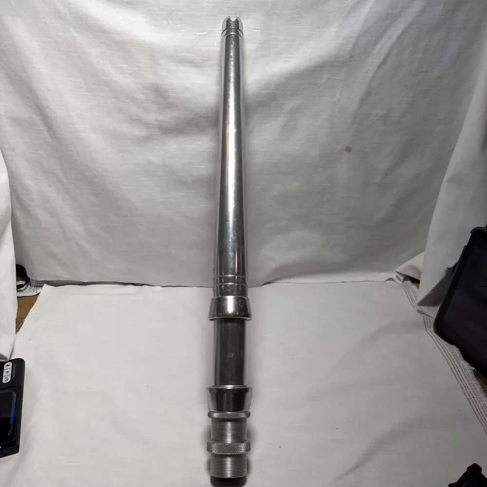 AFTCO SILVER Aluminum Butt UniButt: #4 ? 23 Inches 1 3/8 Opening Next Day Ship
